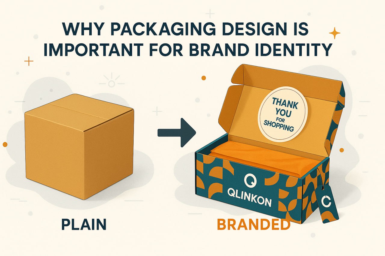 Packaging design in e-commerce enhancing brand identity